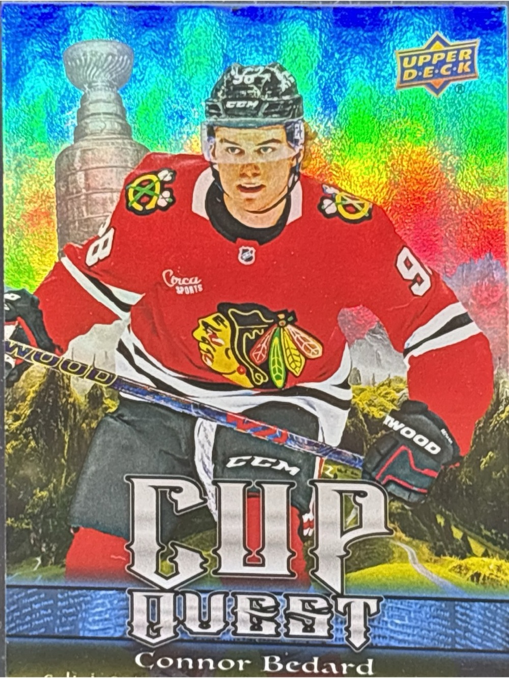 Upper Deck Connor Bedard Hockey Trading Card - Cup Quest